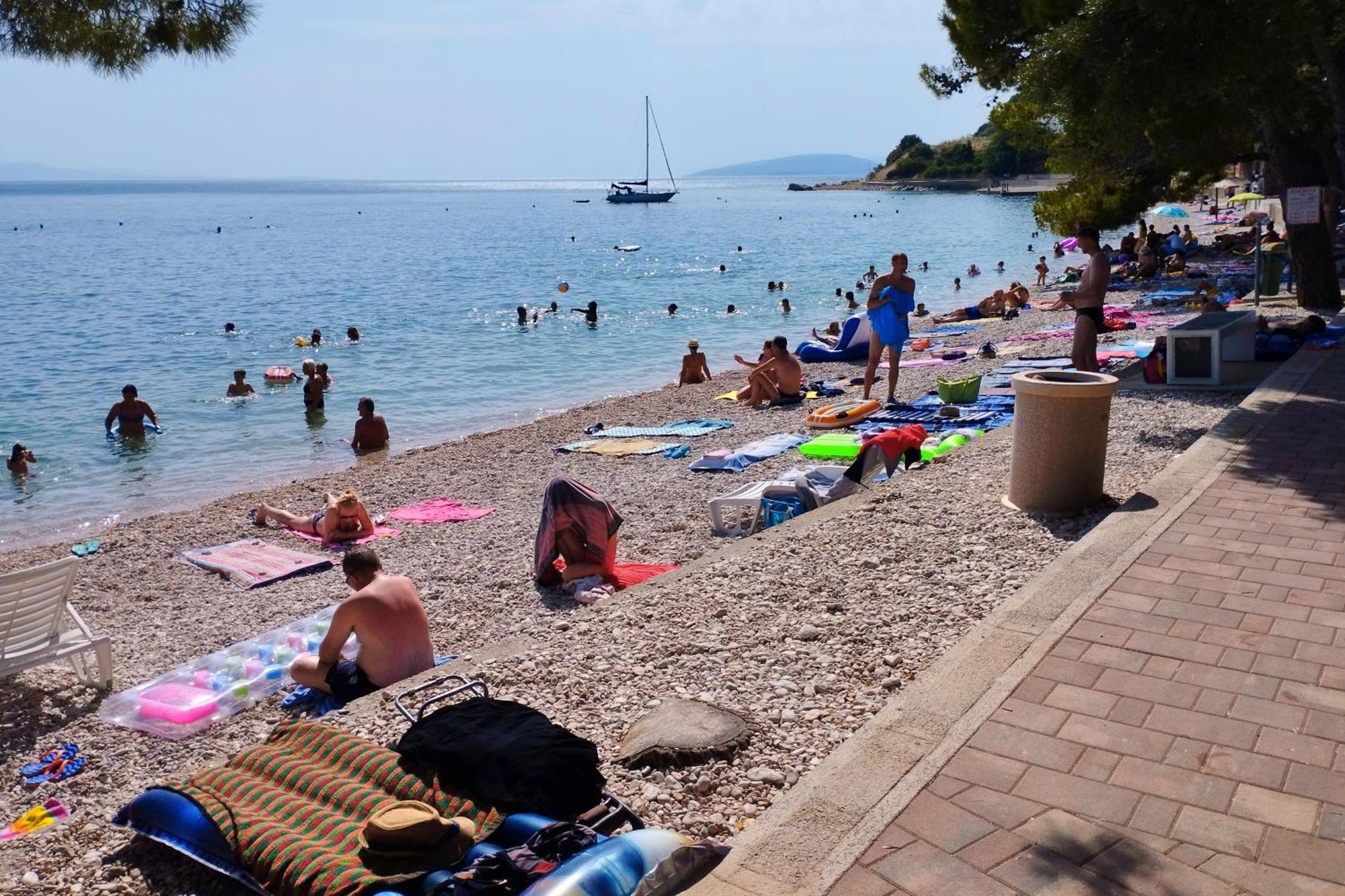 Apartments By The Sea Podaca, Makarska - 6874 المظهر الخارجي الصورة